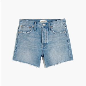 Madewell Womens Relaxed Mid-Length Denim Shorts Size 23